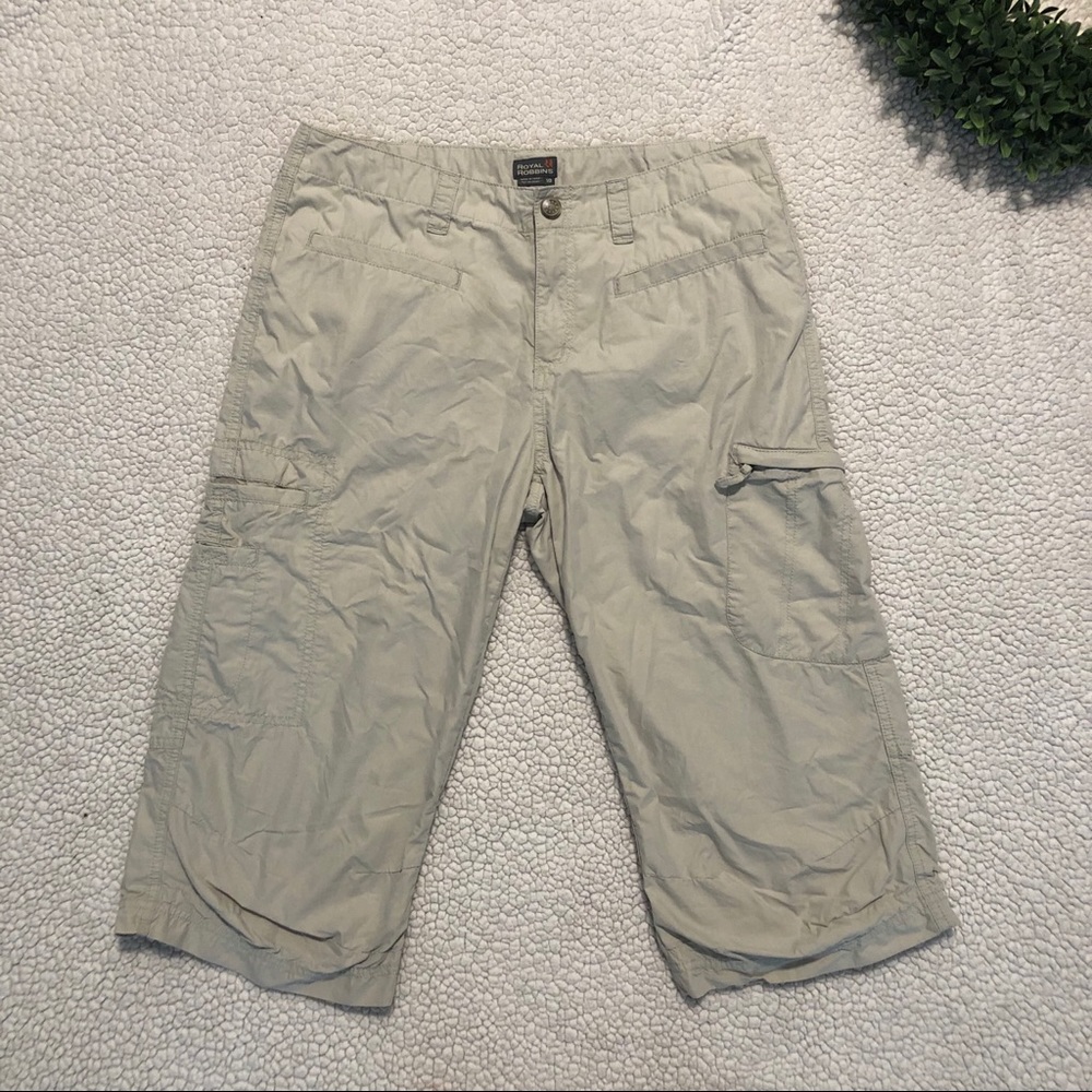 Royal Robbins Capri Khaki Size 10 Great Condition